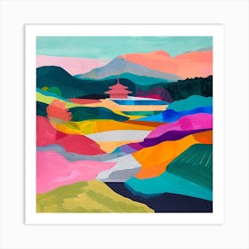 Colourful Gardens Tofuku Ji Japan 1 Art Print