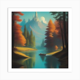 'River Of Dreams' Art Print