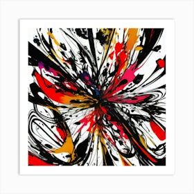 Abstract painting art 11 Art Print