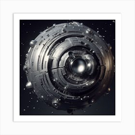 Spaceship 25 Art Print