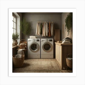 Default Default Vintage Laundry For Defferent Seasons Aestethi 3 Art Print