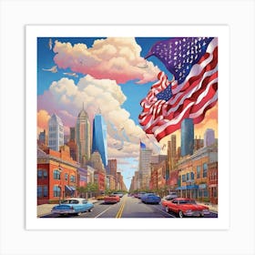 America'S City Art Print