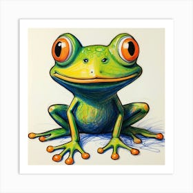 Frog! 23 Art Print