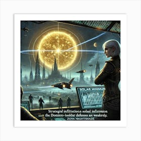 Converted Infiltration Solar Minimum Art Print