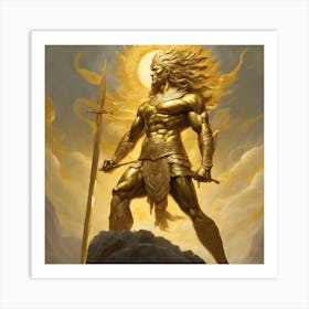 God Of The Sun 1 Art Print