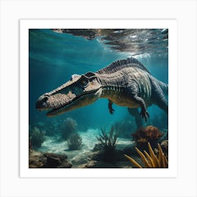 Rex Dive Art Print