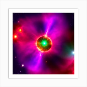 Nebula Art Print