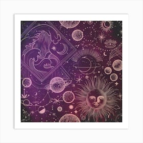 Galaxy Art Print 10 1 Art Print