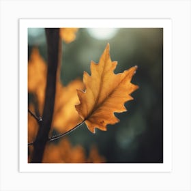 Autumn Leaf 3 Art Print