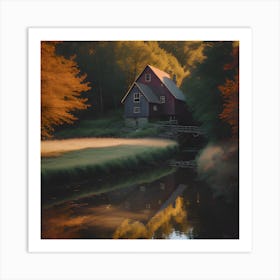 Mill House Art Print