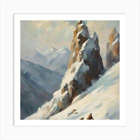 'Snowbound' Art Print