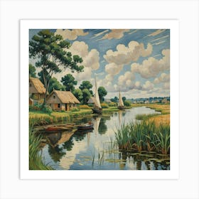 canal house Art Print