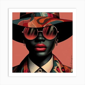 AfroFashion #003 Art Print