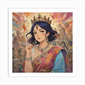 Royal Radiance Art Print