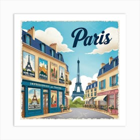 Paris Poster Art Print