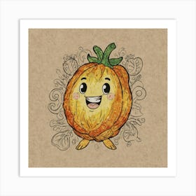 Pumpkin 1 Art Print