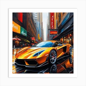 Lamborghini 175 Art Print