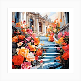 European Flowers 2 Art Print