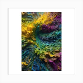 Abstract Painting 1 Art Print