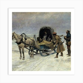 Sleigh 2 7 Art Print