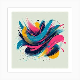 Abstract Painting 16 Art Print