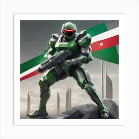 Halo 6 1 Art Print