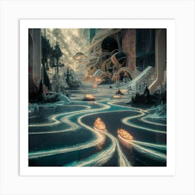 Dreamscape 55 Art Print