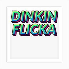 Dinkin Flicka The Office Art Print