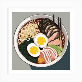 Ramen Art Print