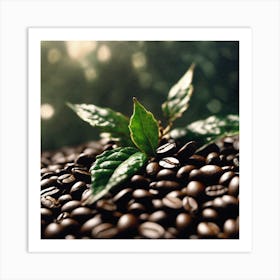 Coffee Beans 72 Art Print