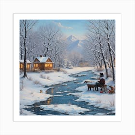 Winter'S Day Art Print