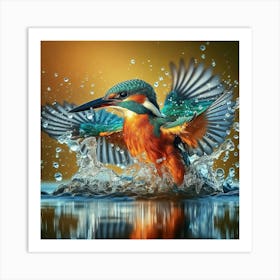 Kingfisher Art Print