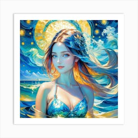 Mermaidgigd Art Print