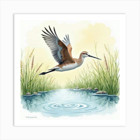 Sandhill Crane 1 Art Print