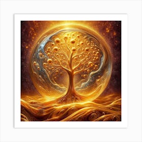 A life tree 1 Art Print