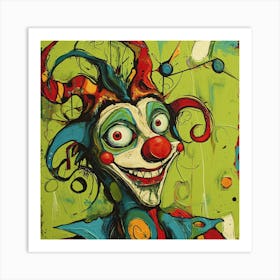 Clown 3 Art Print