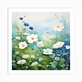 Wildflowers 2 Art Print