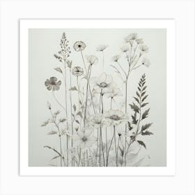 Wildflowers 4 Art Print