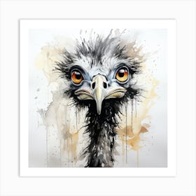Ostrich 9 Art Print