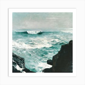 Cannon Rock (1895), Winslow Homer Art Print