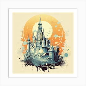 Castle In The Sky Art Print