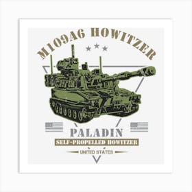 M109a6 Paladin Art Print