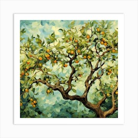 Orange Tree 1 Art Print