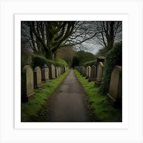 Graveyard Art Print