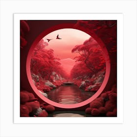 Red River Art Print