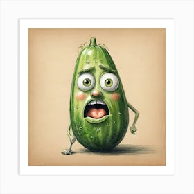 Pickle 10 Art Print