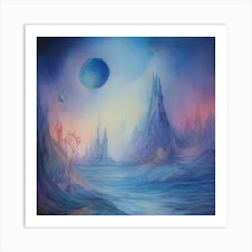 'Seascape' Art Print