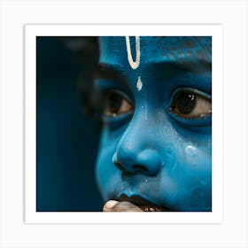 Lord Krishna Art Print