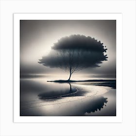 Lone Tree 14 Art Print