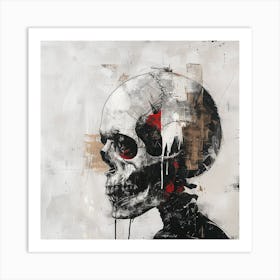 'The Skeleton' 7 Art Print